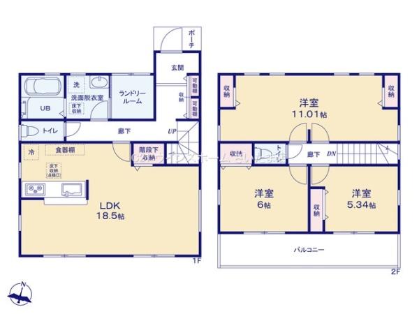 浦和区皇山町全4棟4号棟