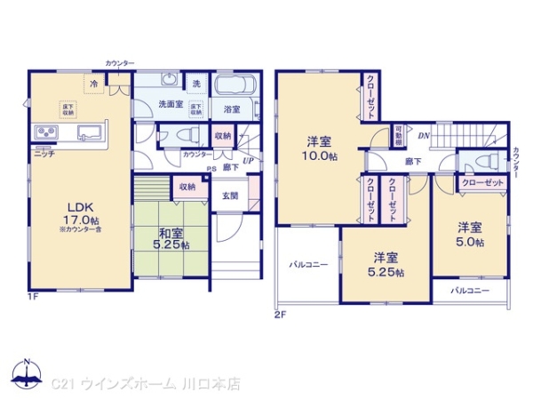 川口市大字安行領家4棟13号棟