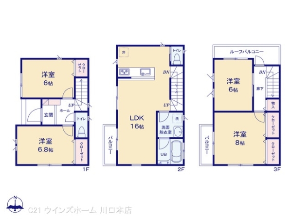 川口市大字伊刈345IV期1号棟