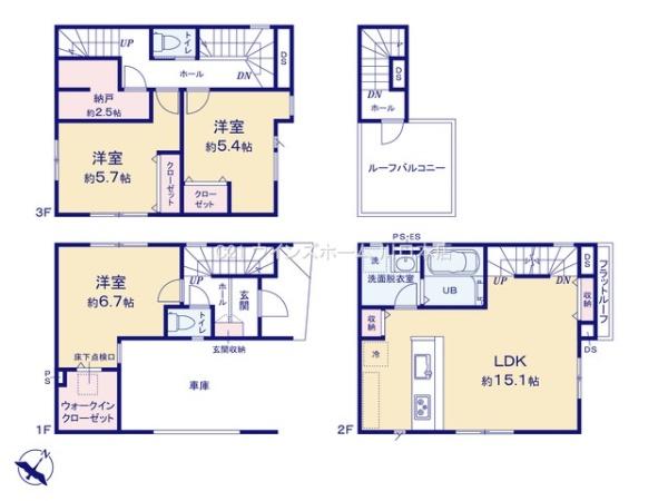川口市元郷20期全1棟