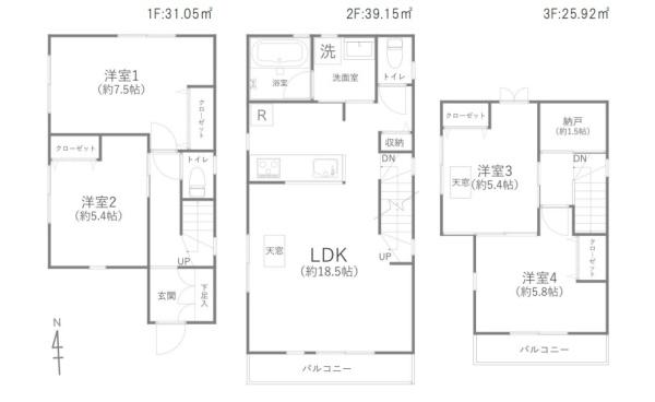 川口市伊刈戸建