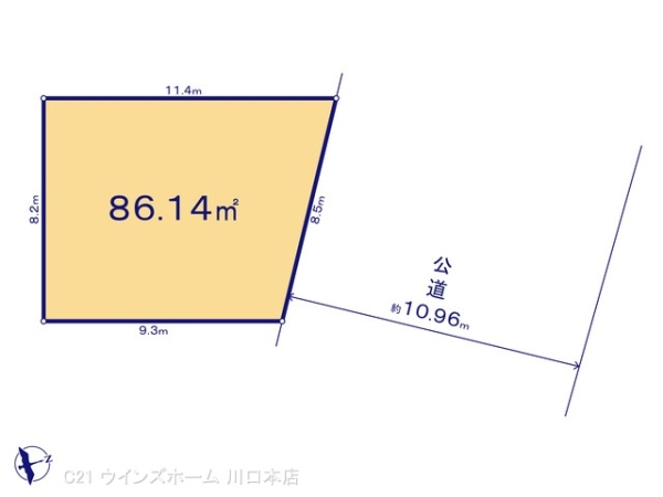 川口市小谷場0935　2区画1区画