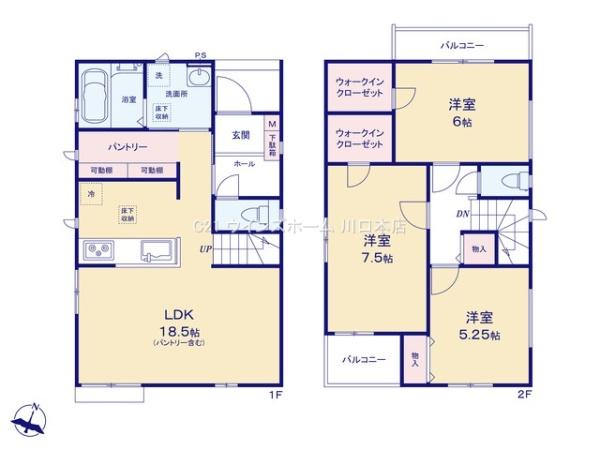 戸田市川岸3丁目2180番全3棟C号棟