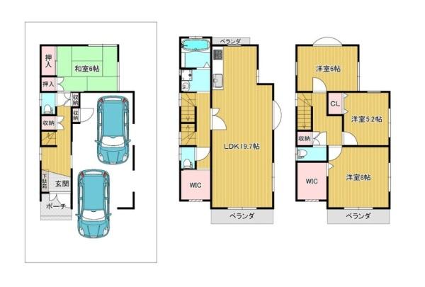 川口市前上町の中古一戸建て