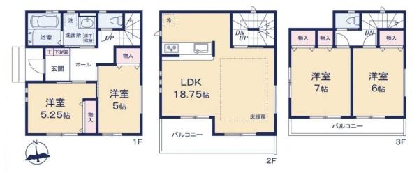 蕨市北町4丁目III全1棟1号棟