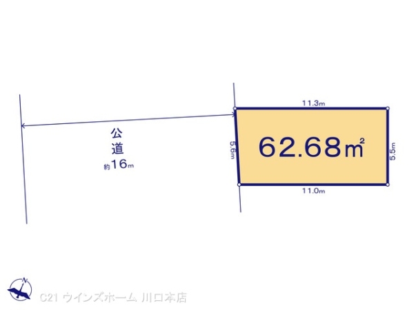 川口市芝塚原208　1区画1区画