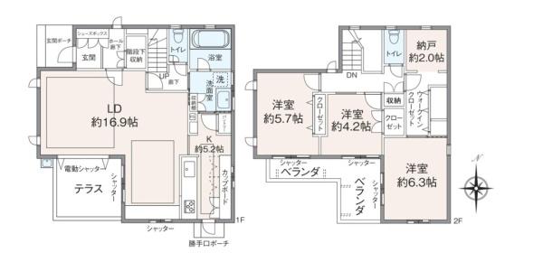 中央区大戸3丁目住宅
