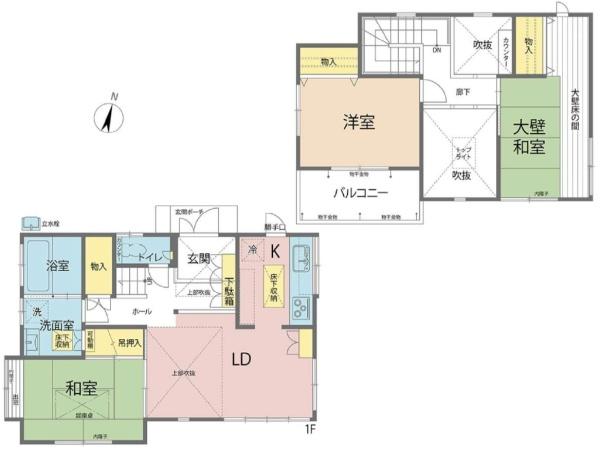 越谷市西方１丁目の中古一戸建て
