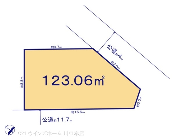 さいたま市緑区宮本２丁目の売土地