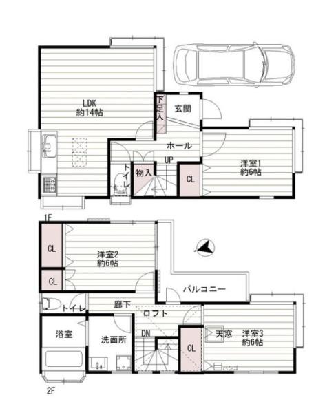 足立区中央本町二丁目　戸建