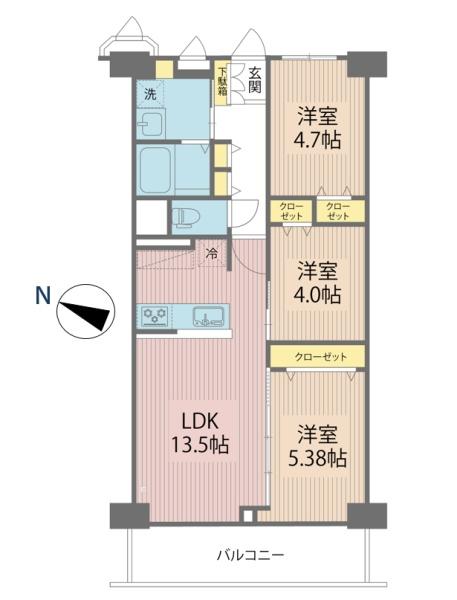 日商岩井草加マンション