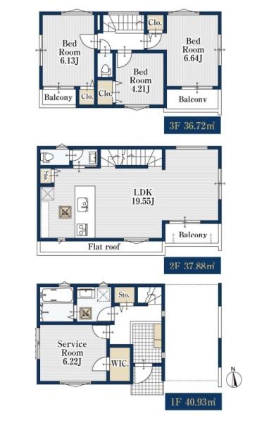 川口市並木415　全1棟