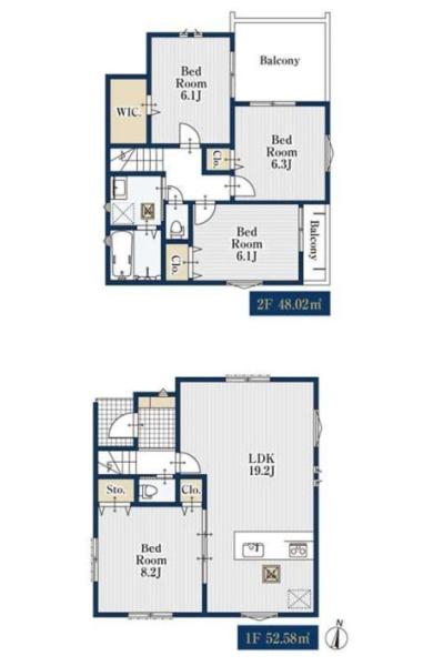 草加市新里町01017　全1棟
