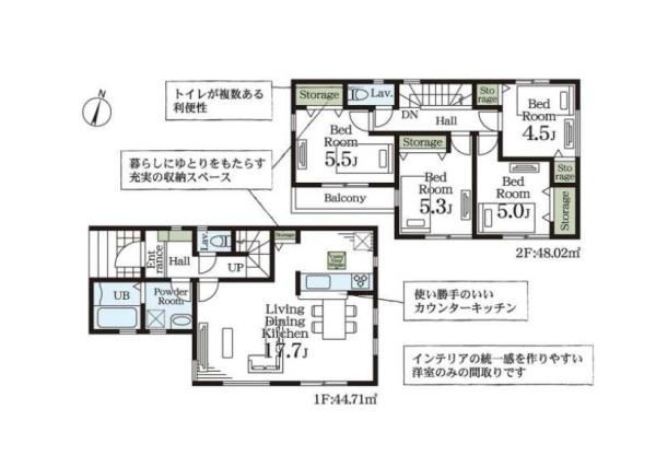 草加市金明町　全1棟