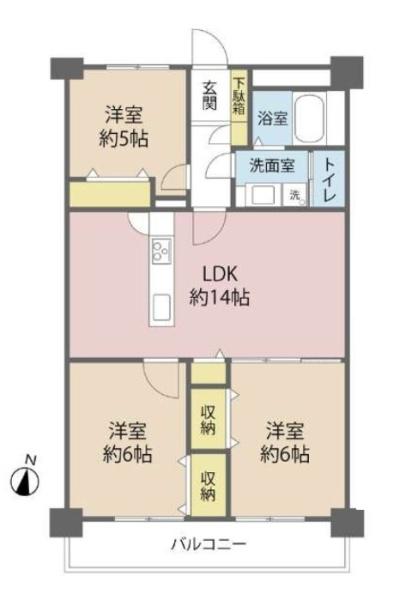 北浦和住宅6号棟