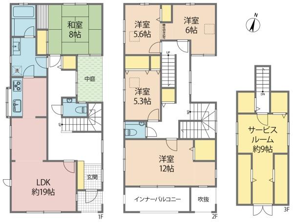 越谷市千間台西1丁目