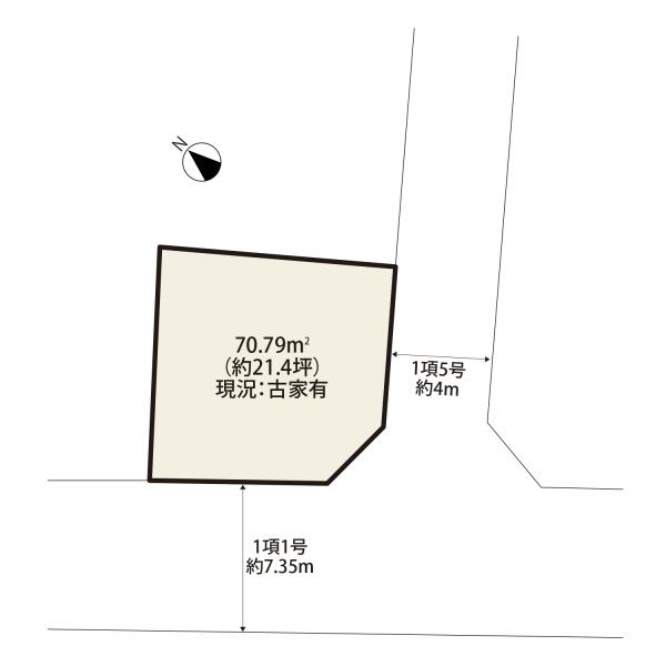 川口市芝塚原１丁目の土地