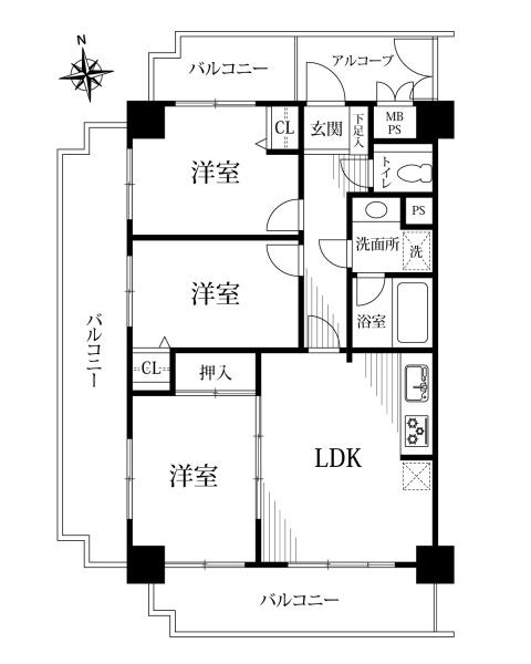 ライオンズガーデン東浦和