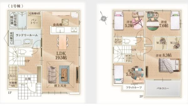 越谷市大泊22期　全1棟