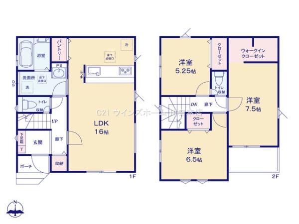 川口市上青木16期全2棟1号棟
