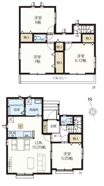 川口市安行領根岸1287番　2ーB号棟