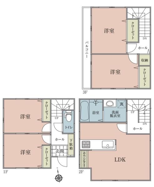 川口市道合 中古住宅