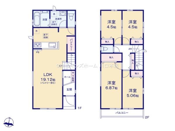 川口市青木3丁目91番全4棟1ーA号棟
