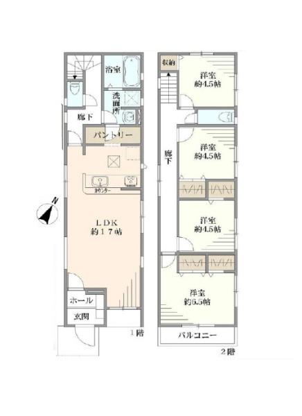 川口市戸塚東４丁目の中古一戸建て