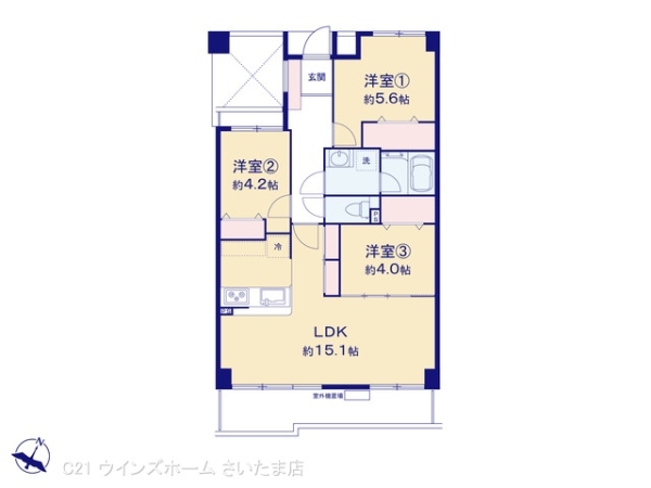 コスモ南与野