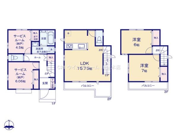 川口上青木　全3棟　3号棟
