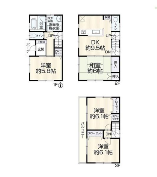 戸田市上戸田４丁目の中古一戸建