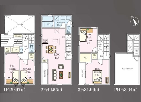 川口市坂下町一　第1期　全1棟