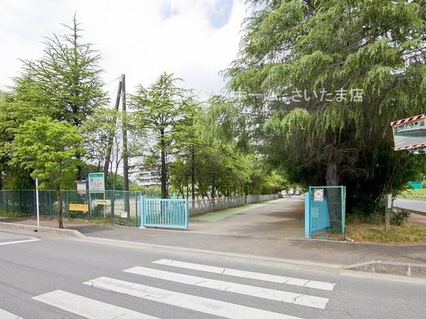 さいたま市浦和区針ヶ谷1丁目の土地(さいたま市立大原中学校)