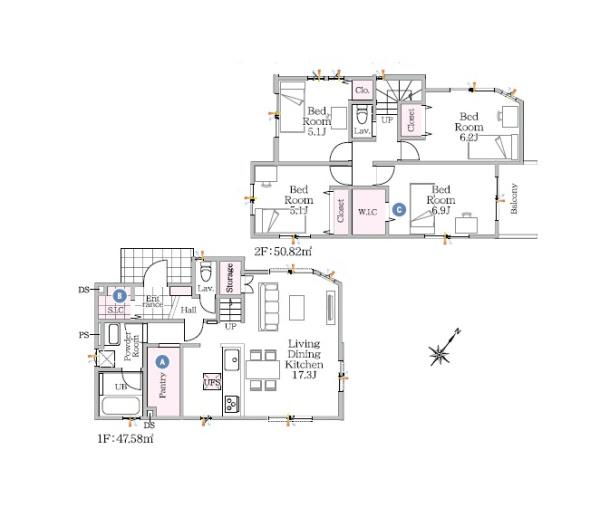 新座市新座２丁目の新築一戸建