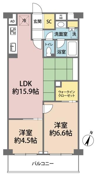 日商岩井北浦和マンションA棟