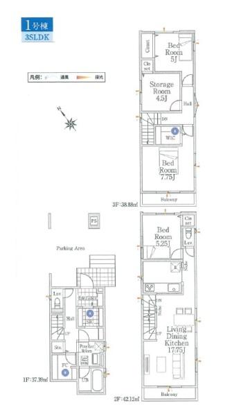 富士見市東みずほ台３丁目の中古一戸建
