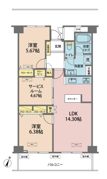 当社専任　豊栄浦和ときわマンション
