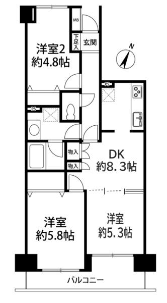 藤和シティコープ松戸上本郷