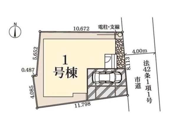 八潮市伊草6期　全1棟　1号棟