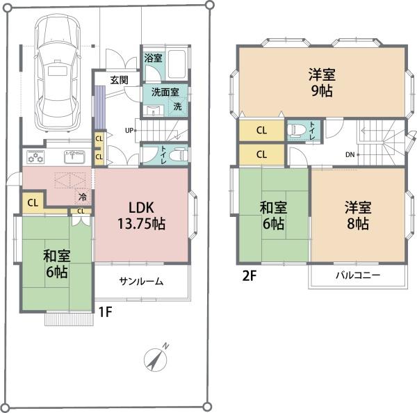 志木市柏町２丁目の中古一戸建て