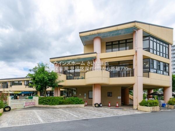 さいたま市見沼区深作2丁目の新築一戸建(春野保育園)
