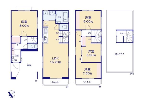 さいたま市南区白幡３丁目の中古一戸建て