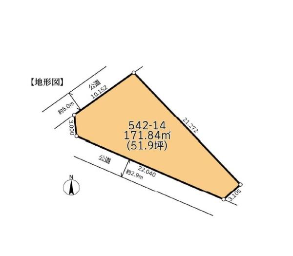 さいたま市緑区大字大間木の土地(間取り)