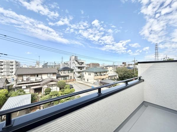 さいたま市北区宮原町4丁目の新築一戸建(現地からの眺望)