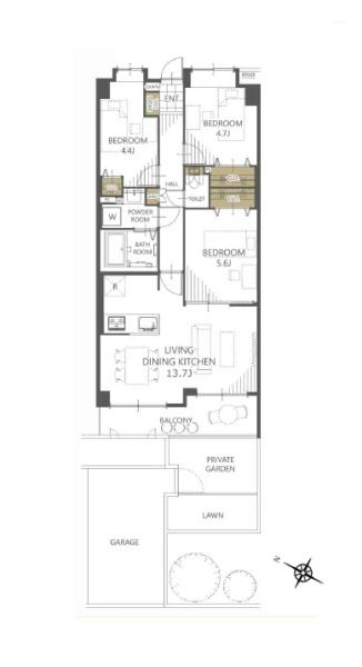 パークハイツ大宮宮原