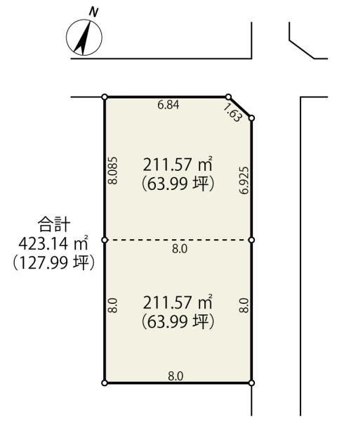 富士見市水谷東１丁目の土地