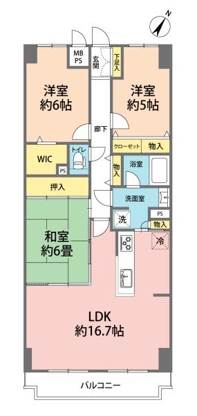 ワコーレロイヤルガーデン北本G棟