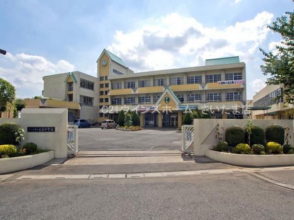 さいたま市北区土呂町１丁目の新築一戸建(さいたま市立土呂中学校)