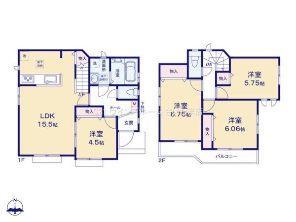 さいたま市西区三橋６丁目の新築一戸建