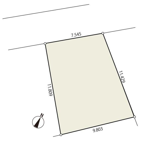 川口市大字大竹・条件なし売地
